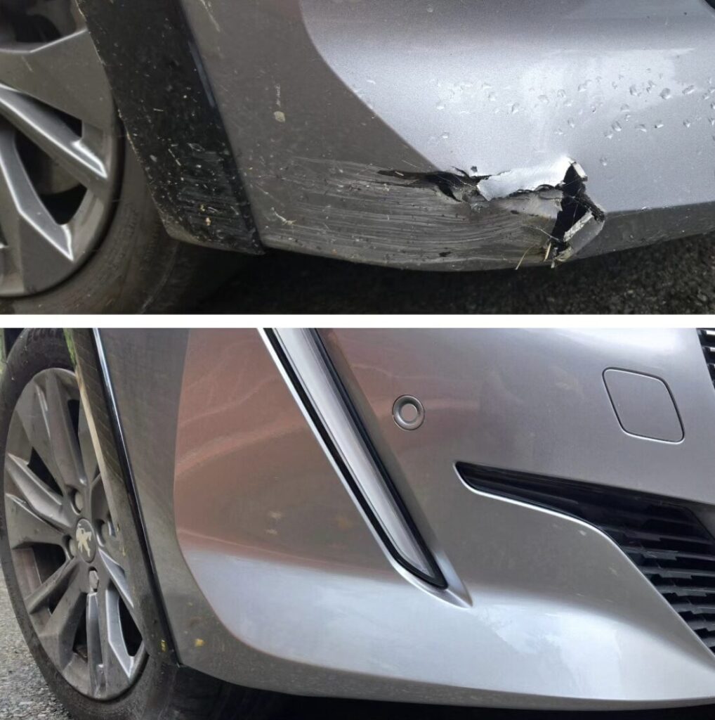 bumper crack repair kent