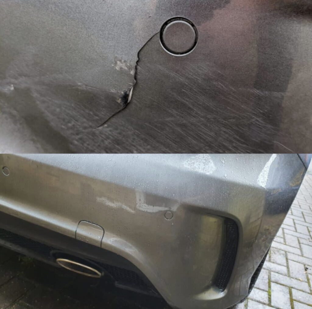 repair cracked bumper
