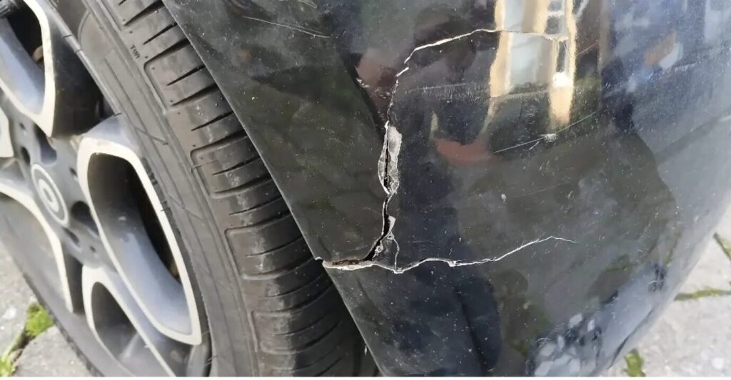 bumper crack repair surrey